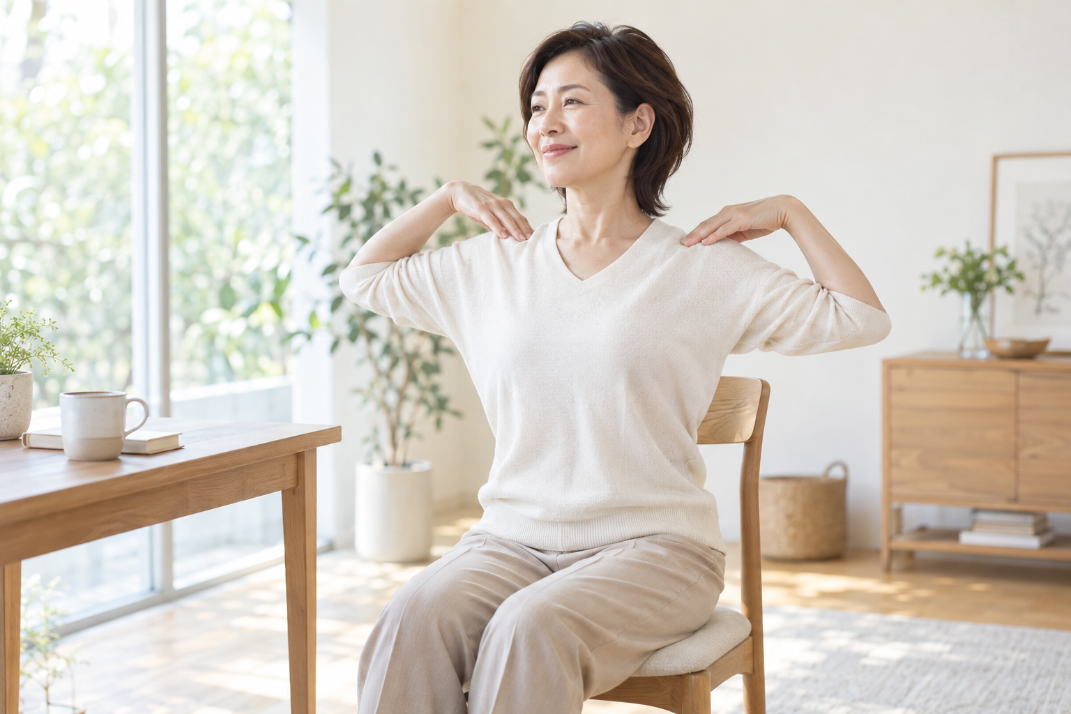 大人世代の「どんより顔」をスッキリ！めぐりとナットウキナーゼの知恵袋